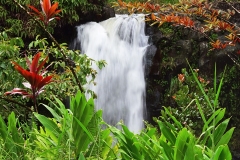 Waterfall on Hana Highway, Maui