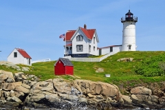 Neddick Lighthouse in York, Maine