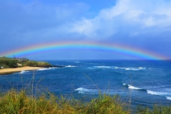 Rainbow @ Hookipa Beach Park on Maui